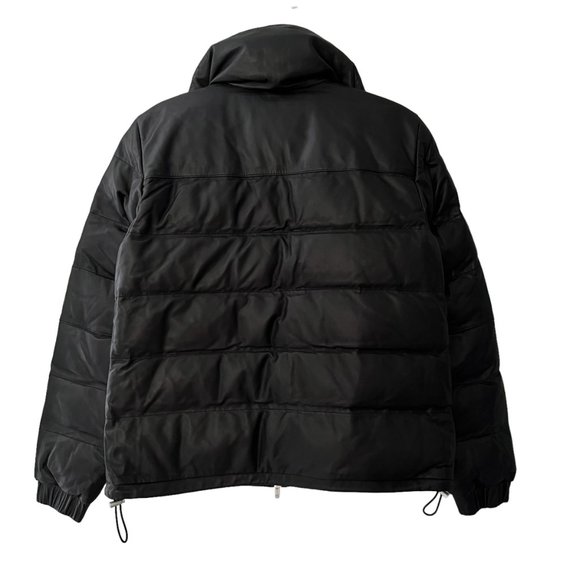 ๐ DSTLD Lamb Leather Quilted Down Puffer Jacket - Picture 6 of 8